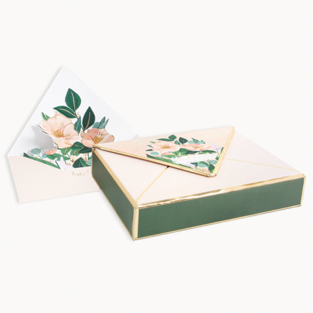UWP LUXE/Box Card/Floral Envelope