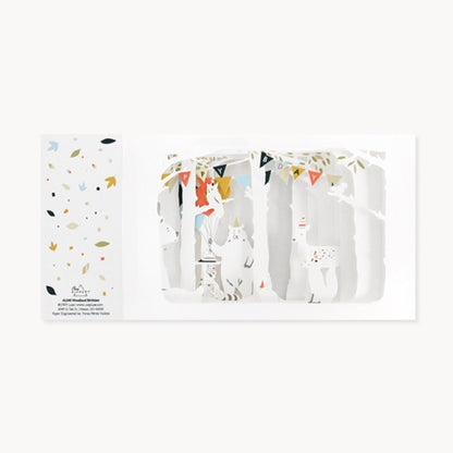 UWP LUXE/Single Card/Woodland Birthday