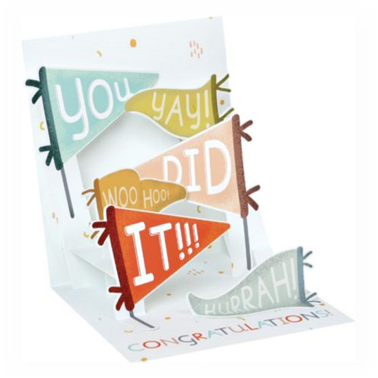 Paper String Congratulations GREETING CARDS-CONGRATULATIONS | カリグラフィー&ステーショナリー ペーパーツリー