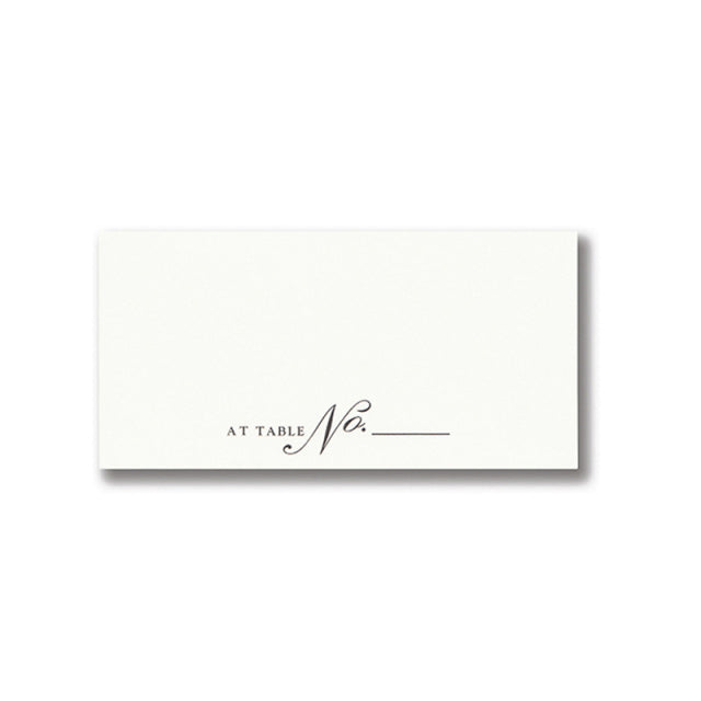 [While supplies last] Vera Wang/Place Cards Set of 25/Table No. Place Cards