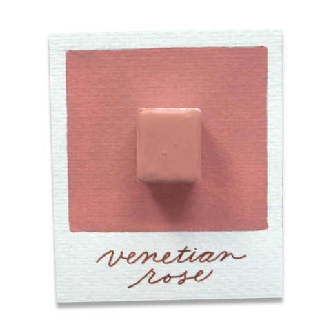 The Creative Kinds/Calligraphy Ink/Single Half Pan Crema - Venetian Rose