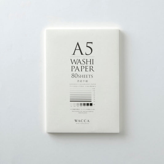 WACCA/Hanshi/A5 calligraphy hanshi white 80 sheets