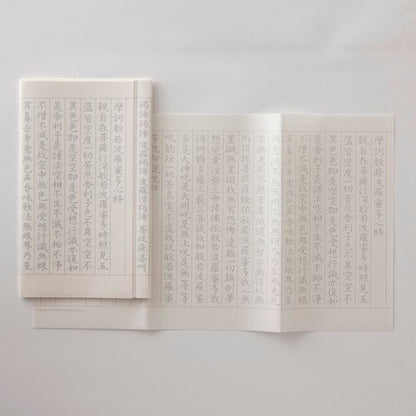 WACCA/Sutra copying set/Nishijima Washi copying set Gray