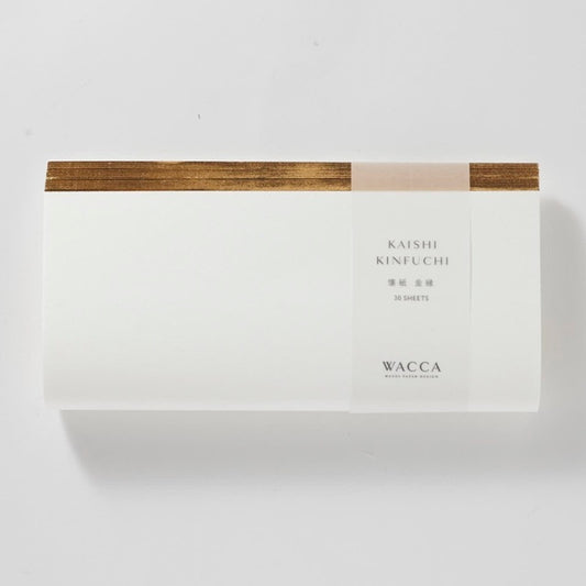 WACCA/懐紙/金縁 White 30枚入