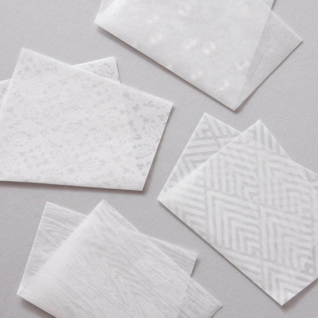 Wacca Paper WACCA/Japanese paper/Handmade mulberry tissue paper grain A5 10 sheets ...