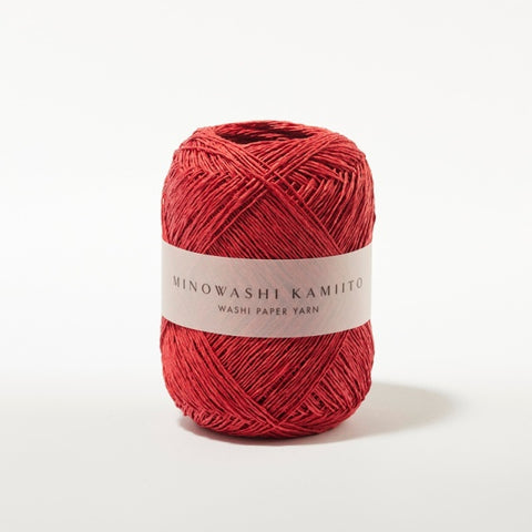 WACCA/Mino Washi Paper Thread/MINOWASHI KAMIITO Red