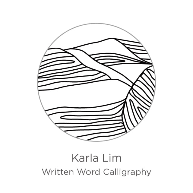 WRITE for the planet/Charity Product/Sealing Stamp - Karla Lim