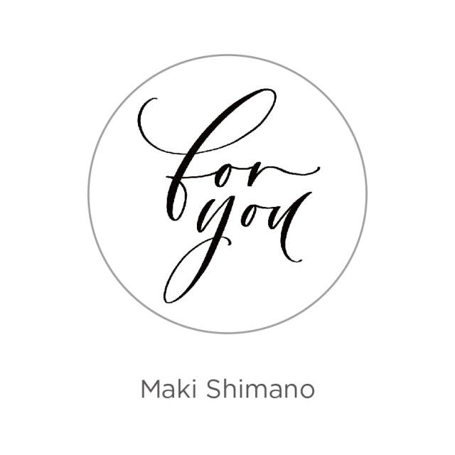 WRITE for the planet/Charity Product/Sealing Stamp - Maki Shimano