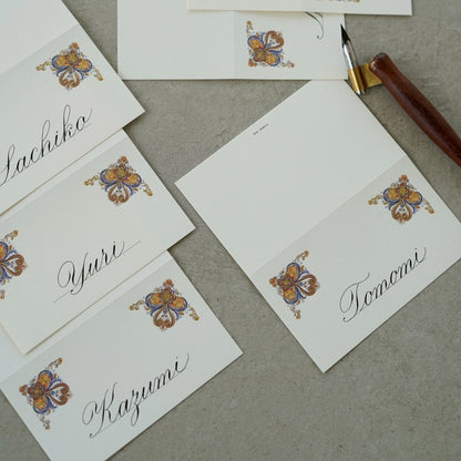 Saori Hamaguchi - Modern Calligraphy センタリング＆レイアウト特訓コース 2026年5月-2026年10月