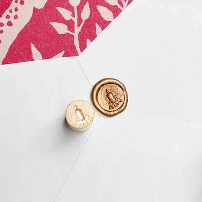 Written Word Calligraphy/シーリングスタンプ/Mini Wax Seal Head - Candle