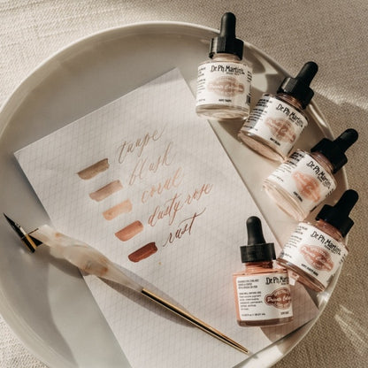 Written Word Calligraphy/カリグラフィーインク/Warm Tone Calligraphy Ink Set of 5