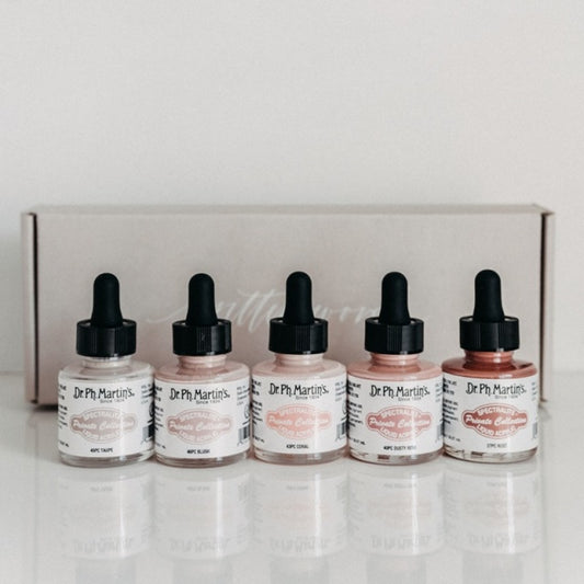 Written Word Calligraphy/Calligraphy Ink/Warm Tone Calligraphy Ink Set of 5