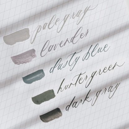Written Word Calligraphy/カリグラフィーインク/Cool Tone Calligraphy Ink Set of 5