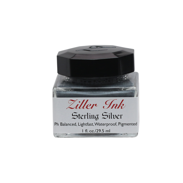 Ziller/カリグラフィーインク/Ziller Ink 1oz : Sterling Silver