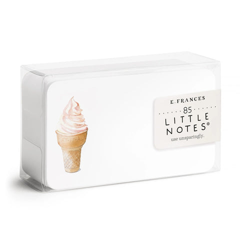 E.Frances/Mini Card Set/Ice Cream Little Notes