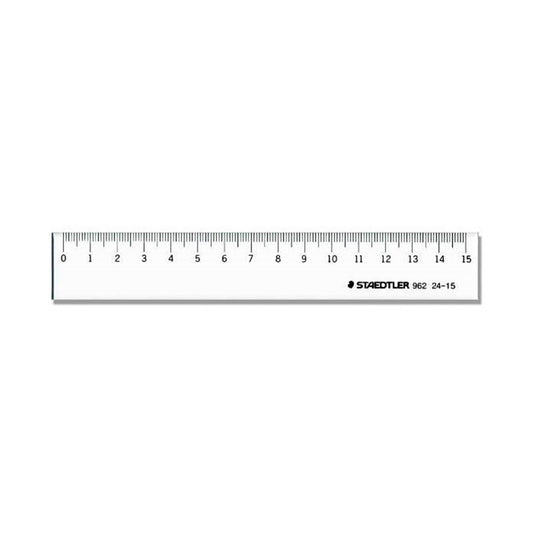 STAEDTLER/ルーラー/直線定規・片側目盛り付き 15cm