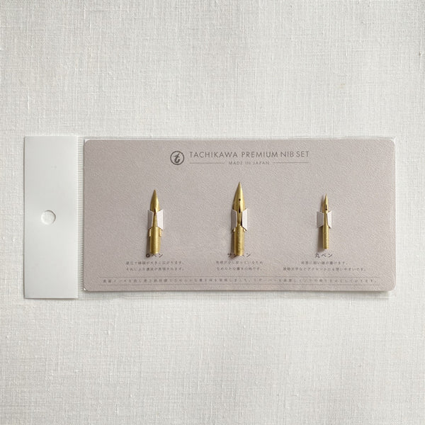 カリグラフィー　ニブ/ペン先　各種30個　ホルダー2本セット！ Tachikawa/カリグラフィーニブセット/TACHIKAWA PREMIUM NIB SET