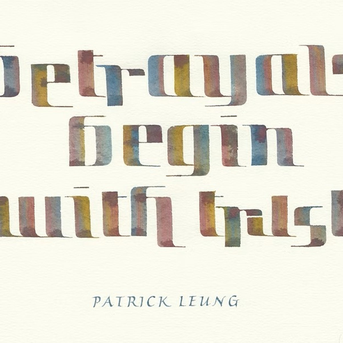 Patrick Leung/書籍/Immersed in LETTERS