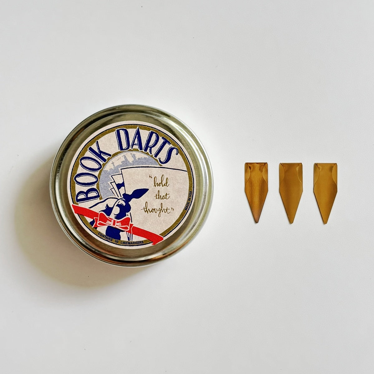 BOOK DARTS/ラインマーカ―/Book Darts ギフト缶 - Bronze