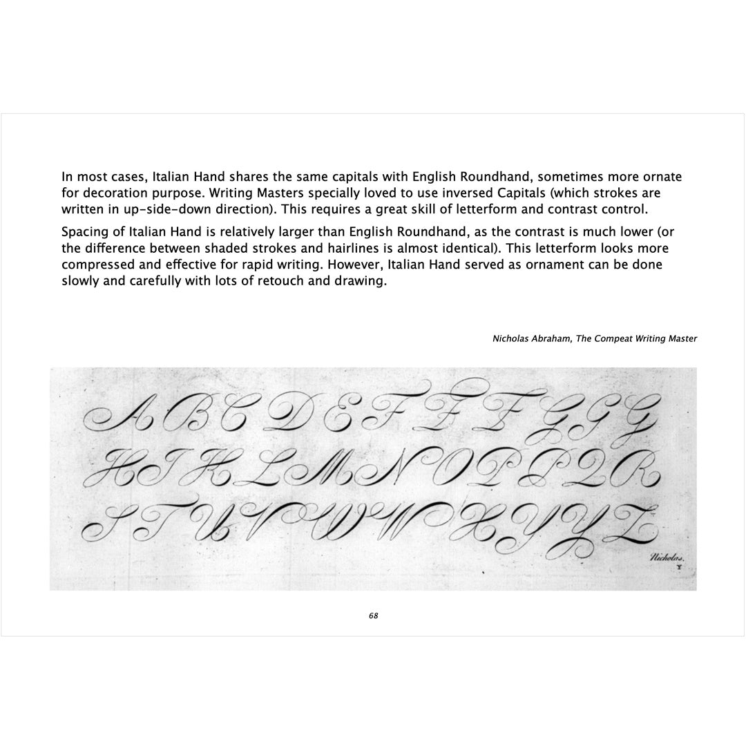 DAO HUY HOANG/カリグラフィー書籍/Round Hand Writing Tutor
