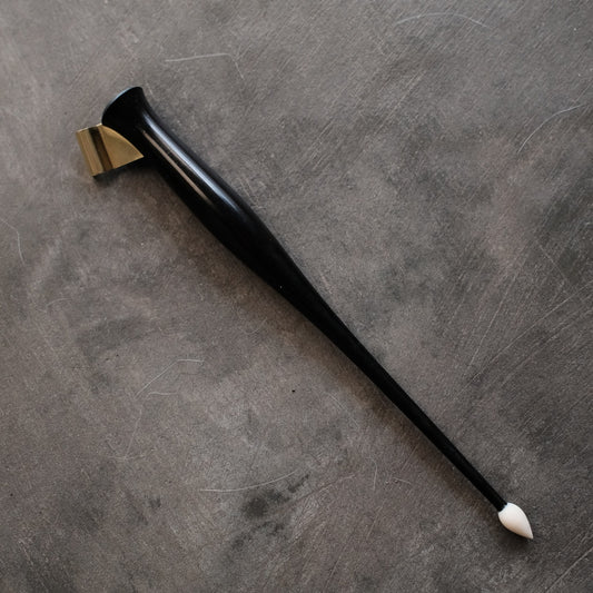 【3/26 20時発売】DAO HUY HOANG/カリグラフィーホルダー/Ebony and Antler Finial Oblique Pen Holder