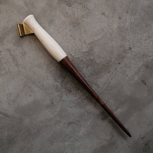 【3/26 20時発売】DAO HUY HOANG/カリグラフィーホルダー/Antler and Walnut Oblique Pen Holder
