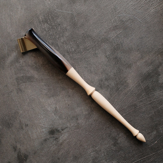 【3/26 20時発売】DAO HUY HOANG/カリグラフィーホルダー/Buffalo horn and Holly Wood Oblique Pen Holder