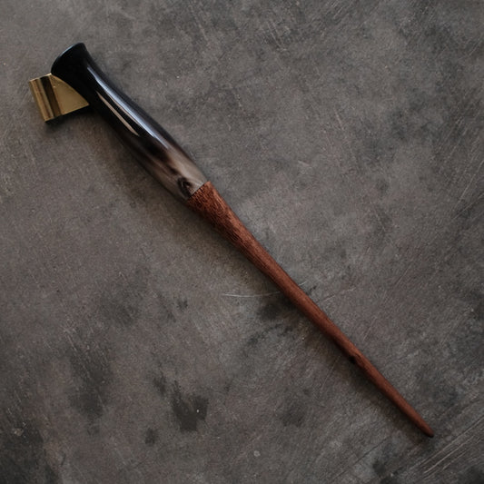 【3/26 20時発売】DAO HUY HOANG/カリグラフィーホルダー/Buffalo horn and Walnut Oblique Pen Holder
