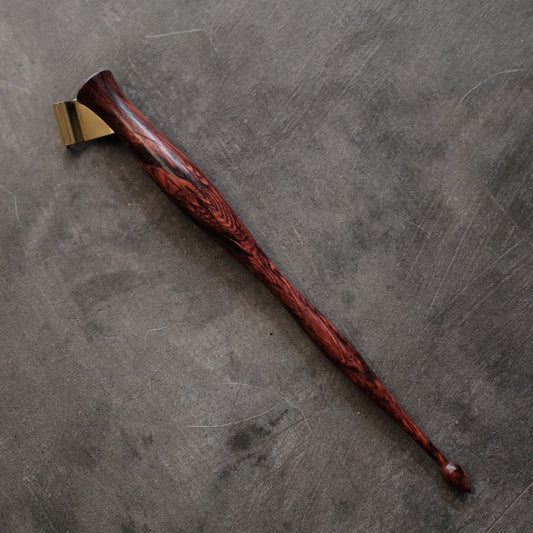 【3/26 20時発売】DAO HUY HOANG/カリグラフィーホルダー/Black Rosewood Butterfly Body Oblique Pen Holder