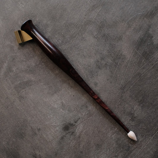 【3/26 20時発売】DAO HUY HOANG/カリグラフィーホルダー/Kingwood and Antler Finial Oblique Pen Holder