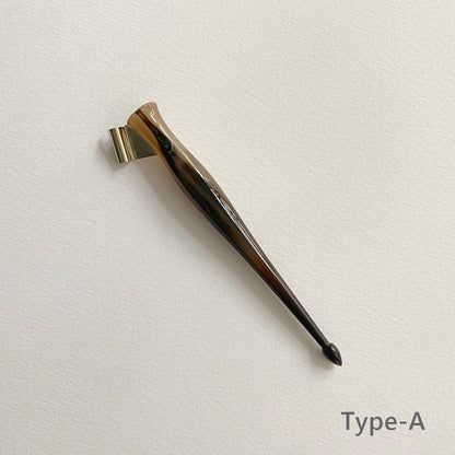 DAO HUY HOANG/カリグラフィーホルダー/Full Horn Oblique Pen Holder