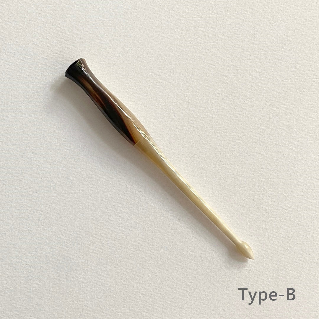 DAO HUY HOANG/カリグラフィーホルダー/Full Horn Straight Pen Holder