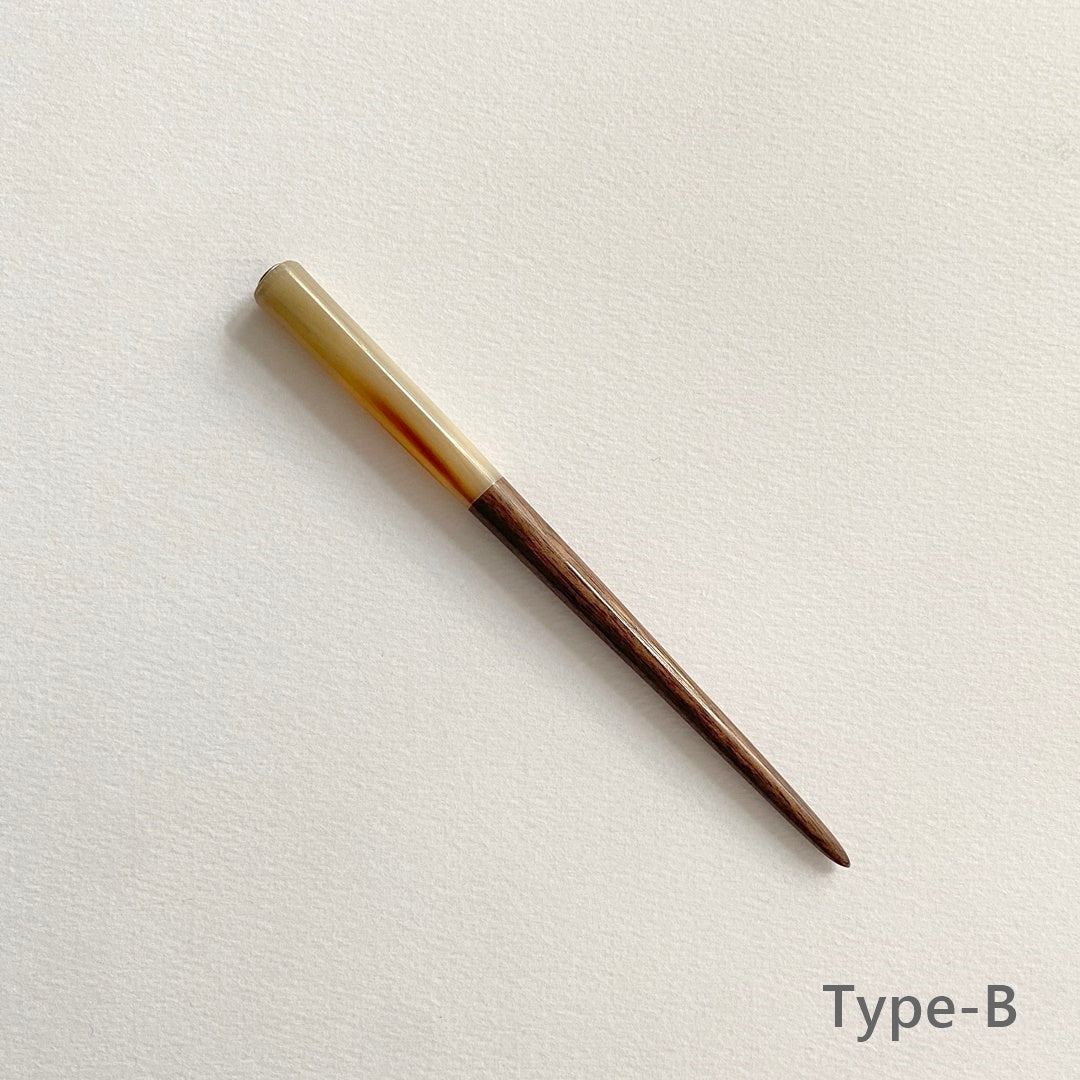 完売 DAO Horn＆Walnut HOANG/カリグラフィーホルダー/Buffalo HUY 筆記具