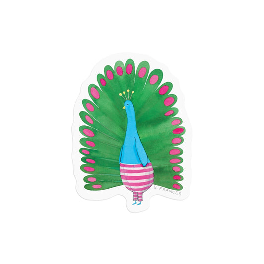E.Frances/ステッカー/Peacock Sticker