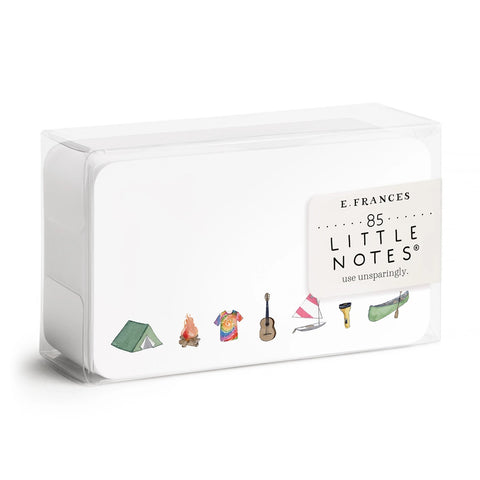 E.Frances/Mini Card Set/Camp Little Notes