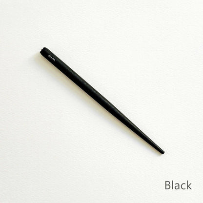 e+m Holzprodukte/カリグラフィーホルダー/SAGITTARIUS Federhalterペン軸 - Black