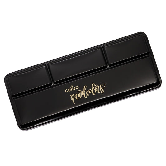 [Image waiting to be processed] Finetec GmbH/Calligraphy Ink Case/Coliro Metal Box for 12 Pearl Colors, Black