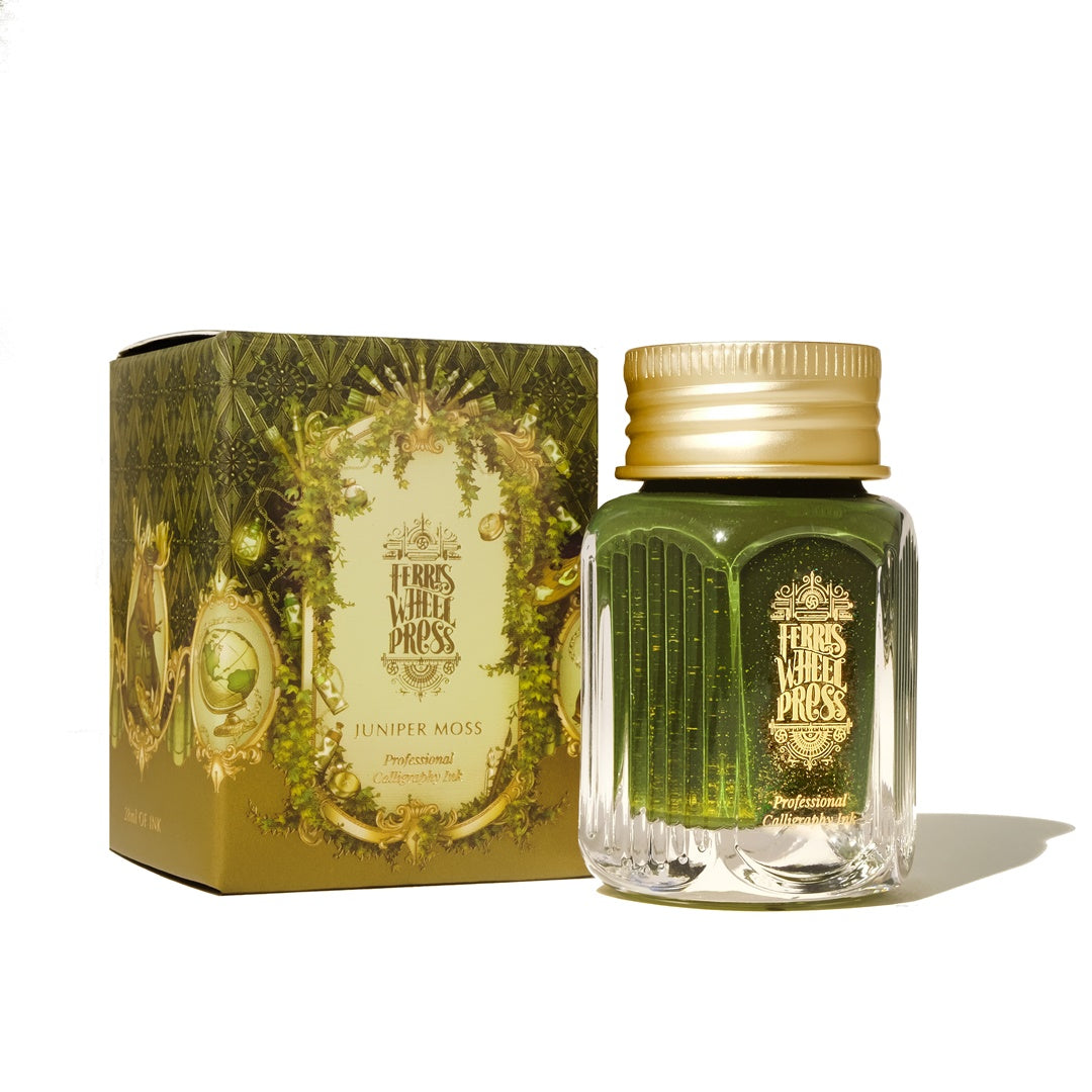 Ferris Wheel Press/Calligraphy Ink/Fanciful Events Collection - Juniper Moss 28ml
