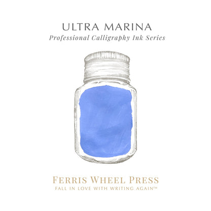 Ferris Wheel Press/Calligraphy Ink/Fanciful Events Collection - Ultra Marina 28ml