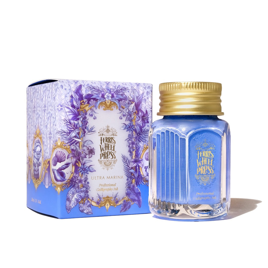 Ferris Wheel Press/Calligraphy Ink/Fanciful Events Collection - Ultra Marina 28ml