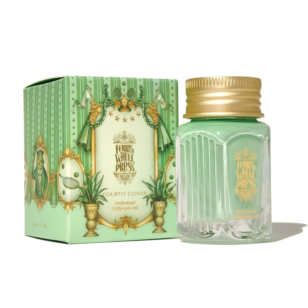 Ferris Wheel Press/Calligraphy Ink/Fanciful Events Collection - Courtly Clover 28ml