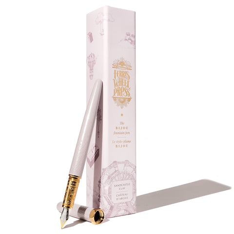 Ferris Wheel Press/The Bijou Fountain Pen - Sandcastle Clay
