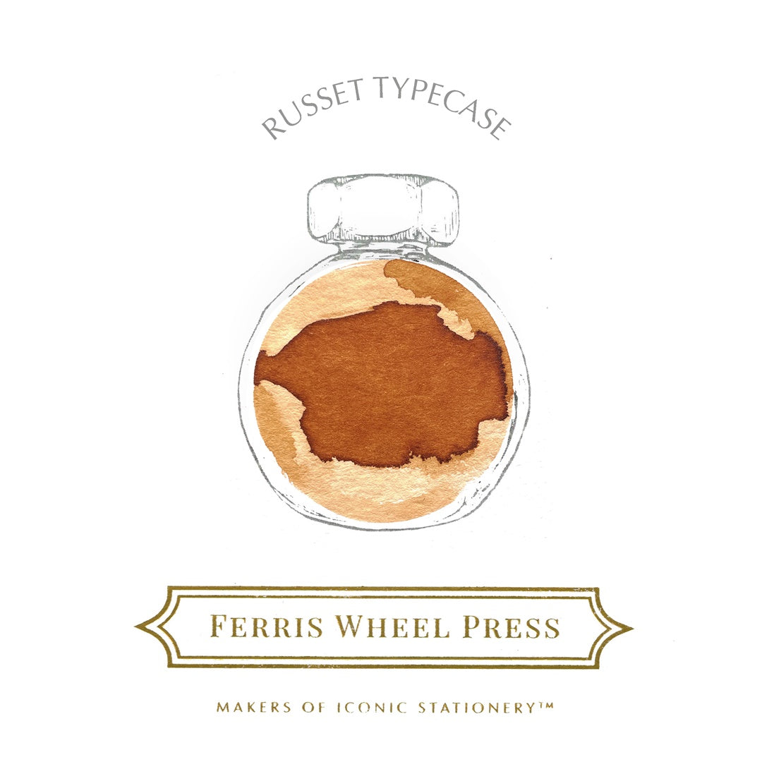 Ferris Wheel Press/インク/Russet Typecase 38ml | ペーパーツリー