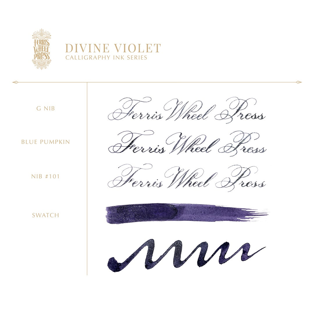 Ferris Wheel Press/カリグラフィーインク/Fanciful Events Collection - Divine Violet 28ml