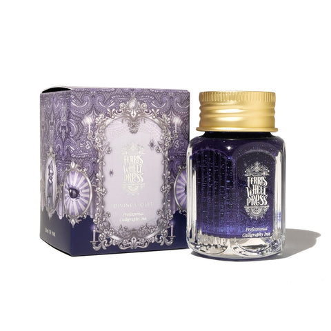 Ferris Wheel Press/Calligraphy Ink/Fanciful Events Collection - Divine Violet 28ml