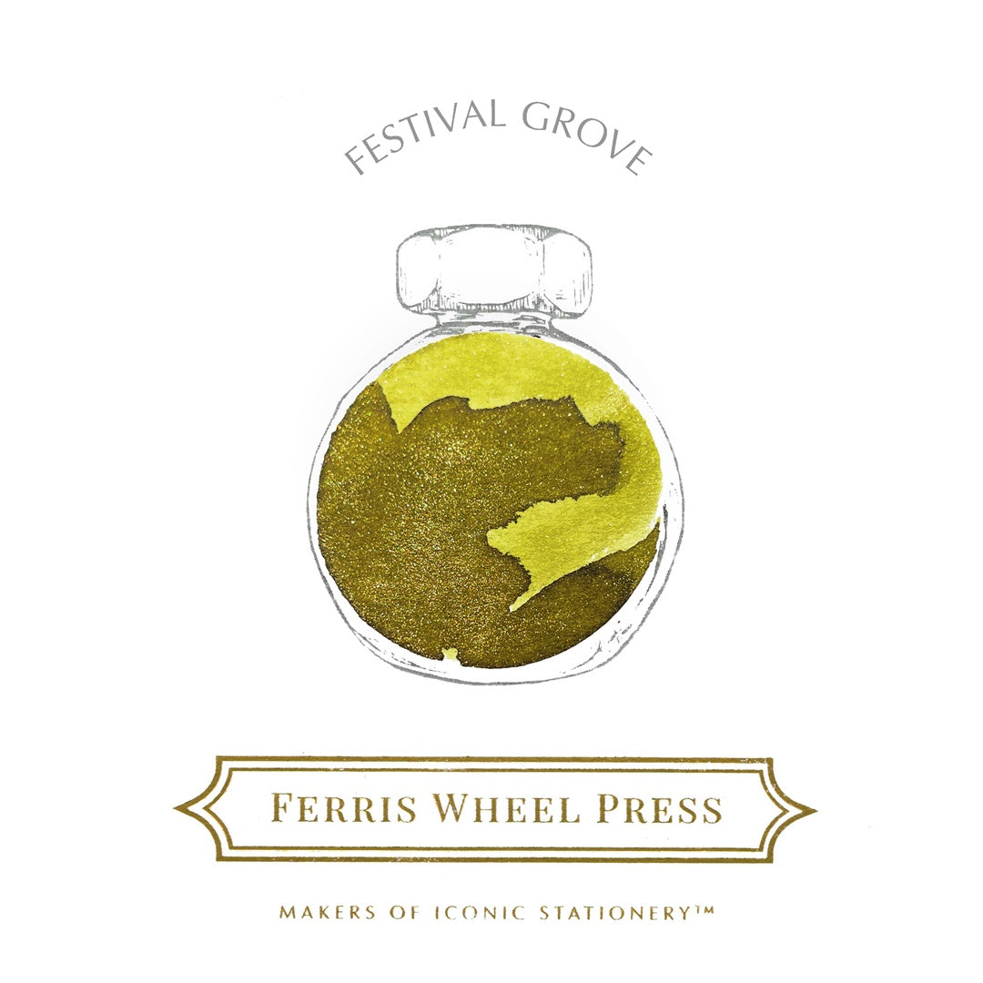 Ferris Wheel Press/Ink Pots/Festival Grove 10ml Ink Pots