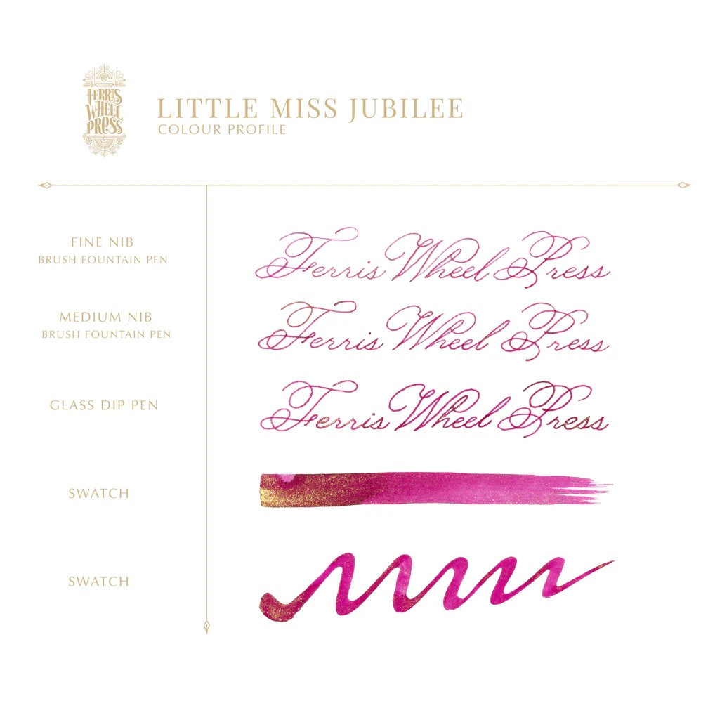 Ferris Wheel Press/Ink/Little Miss Jubilee 2024 Limited Edition 38ml