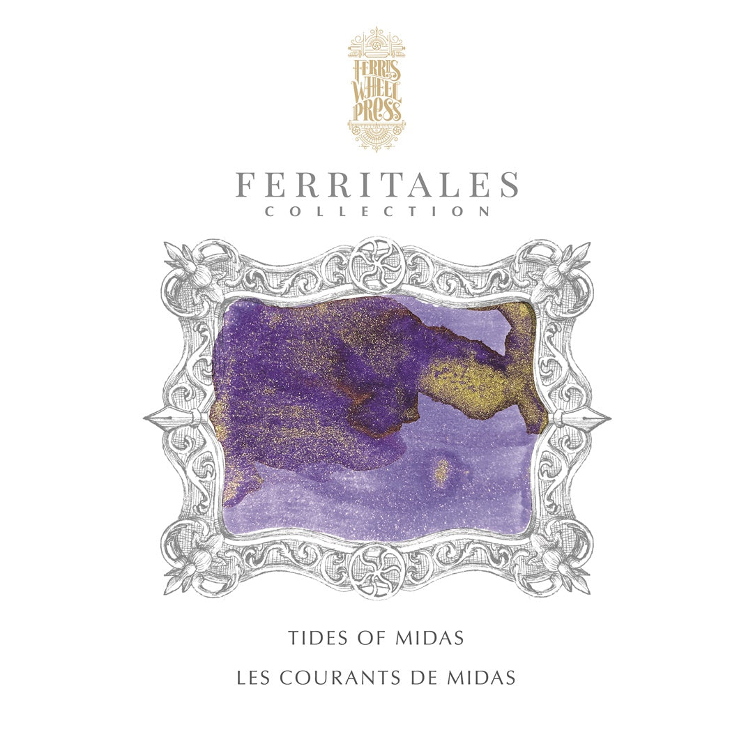 Ferris Wheel Press/Ink Pots/Tides of Midas 10ml Ink Pots