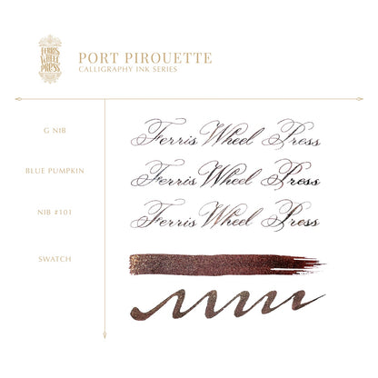 Ferris Wheel Press/カリグラフィーインク/Fanciful Events Collection - Port Pirouette 28ml
