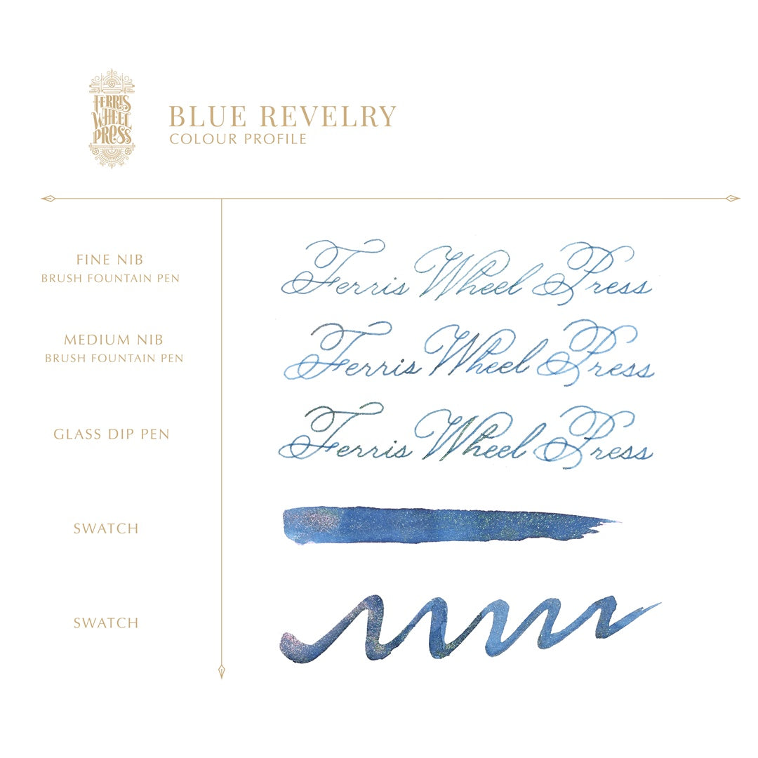 [Released in mid-February] Ferris Wheel Press/Ink/Blue Revelry 38ml